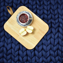 Load image into Gallery viewer, Handmade 100% Merino Wool Chunky Throw Blankets