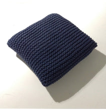 Load image into Gallery viewer, Handmade Knitted Floor Cushion | Reflecting Pond
