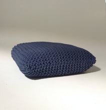 Load image into Gallery viewer, Handmade Knitted Floor Cushion | Reflecting Pond
