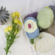 Load image into Gallery viewer, Cashmere cotton baby blend by Lotus Yarn - 50g
