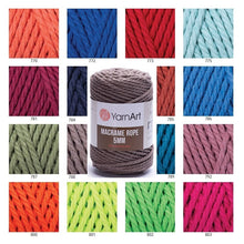 Load image into Gallery viewer, YarnArt 5mm Cotton Blend Macrame Cord
