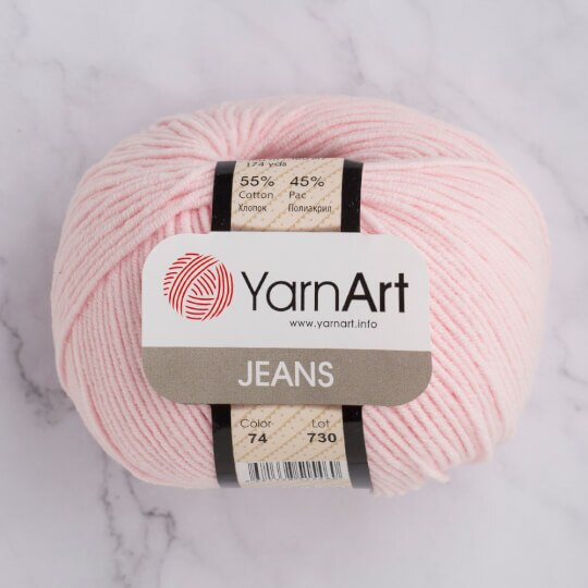 YarnArt Jeans Cotton Blend 8pc/50gm per ball